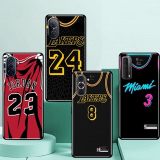 เคสโทรศัพท์ซิลิโคน TPU กันกระแทก ลาย NBA jerseys สําหรับ Huawei NOVA 4 5 5T 5I 5 Pro 6 4G 5G SE