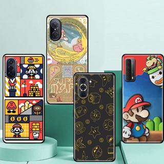 เคสโทรศัพท์ซิลิโคน TPU กันกระแทก ลาย Mario มีลายด้านข้าง สําหรับ Huawei NOVA 4 5 5T 5I 5 Pro 6 4G 5G SE