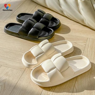 Couple Bathroom Sandals And Female Bath Slippers Non-slip Thick Bottom Summer