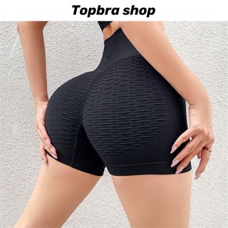 Topbra_shop กางเกงโยคะ ออกกำลังกาย ผู้หญิง เอวสูง กีฬา ระบายอากาศ กางเกงยกสะโพก  ADCDA120