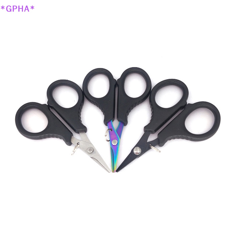 Gpha> ใหม่ กรรไกรตัดสายเอ็นตกปลา สเตนเลส PE แบบพกพา