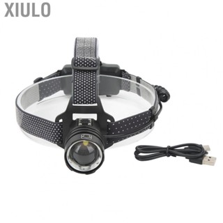 Xiulo Headlamp XHP50 Bulb TYPE C Rechargeable Telescopic Zoom Bright Headlight GS