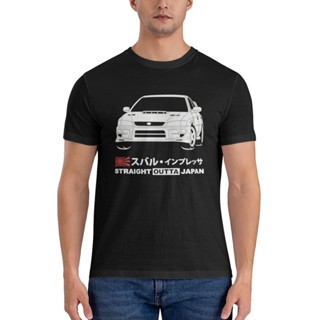 เสื้อยืด พิมพ์ลาย Subaru Impreza Wrx Type-Ra Sti Version V Gc8 สําหรับผู้ชาย