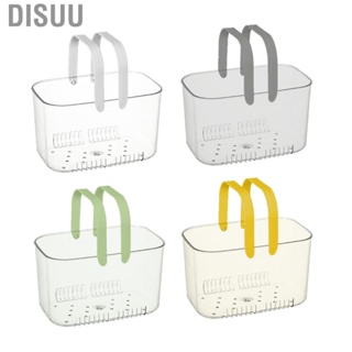 Disuu Fruit Storage   Comfortable Handle Ventilation Holes Safe PET Versatile Portable Clear Hand   for Camping