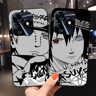 เคสโทรศัพท์มือถือ พิมพ์ลายนารูโตะ Sasuke Pain 3 มิติ สําหรับ Tecno Spark 10 Pro 10C 5G 4G