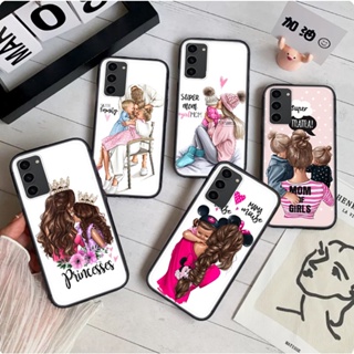 เคสโทรศัพท์มือถือนิ่ม ลาย 64d Baby Mom Girl Queen สําหรับ Samsung A02S A10 A10S A20 A30 A20S A30S A40S A50 A50S