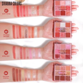 SIVANNA FALL IN LOVE EYESHADOW PALETTE HF631 อายแชโดว์ ฟอล อิน เลิฟ 1ชิ้น