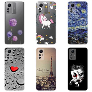 เคสซิลิโคน TPU สำหรับ Xiaomi Redmi Note 12S Note12S เคส ซิลิโคนนิ่ม