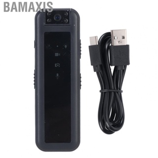 Bamaxis Mini Body  Video Recorder HD 1080P Portable Cam with Rotatable Lens 600mAh Digital Voice for Lecture