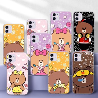 เคสโทรศัพท์มือถือแบบนิ่ม TPU ใส ลายเส้นช็อคโกแลต 138A สําหรับ Samsung A51 A52 A52S A6 Plus A7 A70 A71 A72 A8