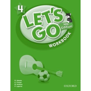 Bundanjai (หนังสือคู่มือเรียนสอบ) Lets Go 4th ED 4 : Workbook (P)