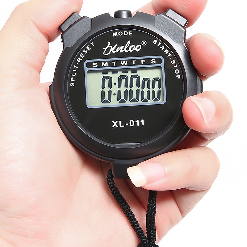 นาฬิกาจับเวลาอิเล็กทรอนิกส์ หน้าจอดิจิตอล XL-011 สําหรับนักเรียน นักเรียน วิ่ง ออกกําลังกาย ฝึกโค้ช