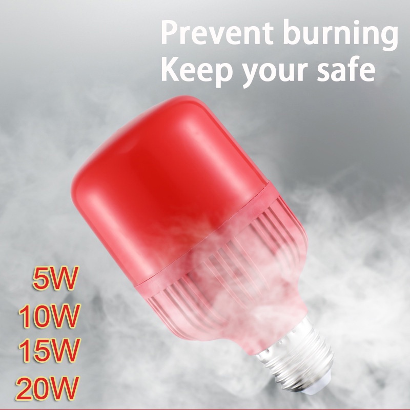 หลอดไฟฉุกเฉิน Led 20W 15W 10W 5W E27 E27 สีแดง สําหรับห้องพัก