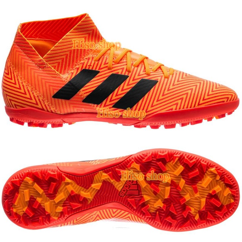 รองเท้าสตั๊ด Adidas Nemeziz tango 18.3 ของแท้ สีส้ม ไซส์ 41 แบรนด์แท้shop 100%