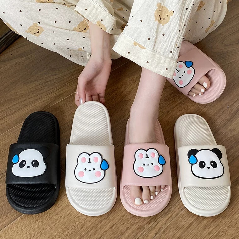 ToyNo.1🧸 พร้อมส่ง🧸 "LT-F237" รองเท้าแตะสวม ส้นแบน ลายสัตว์น่ารัก มีหลากหลายลาย หลายสีน่ารักมาก