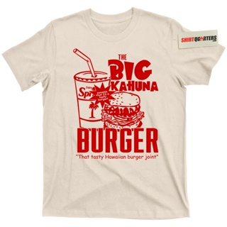  พิมพ์ลาย เสื้อยืดลําลอง แขนสั้น พิมพ์ลาย Kahuna Burger Directed By Quentin Tarantino Blu Ray Series พลัสไซซ์ แฟชั่นสําห