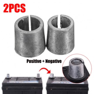 ⚡READYSTOCK⚡Battery Post Adaptors Sleeves 2pcs/Set Accessories Converters Positive Negative