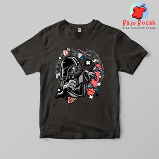 เสื้อยืด ลาย VADER SKATER สําหรับเด็กผู้ชาย อายุ 1-9 ปี