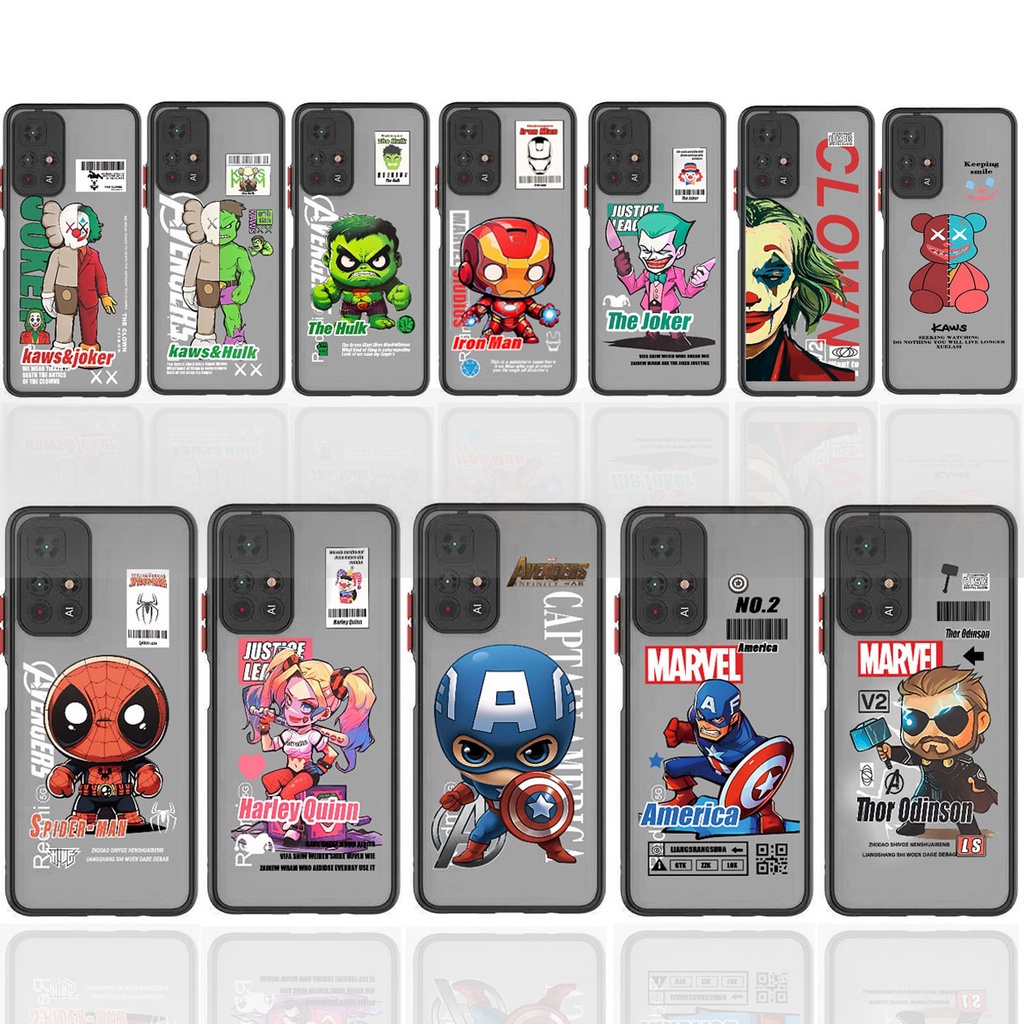 เคส ลายการ์ตูน สำหรับ Redmi RedmiNote10 4G/Note 5G/RedmiNote11/Note11s/Note11Pro เคสกันกระแทก เคสกันกล้อง ลายน่ารัก JA