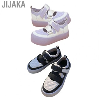 Jijaka Women Sneakers  Wear Resistant Round Toe Womens Sneakers  for Work for School