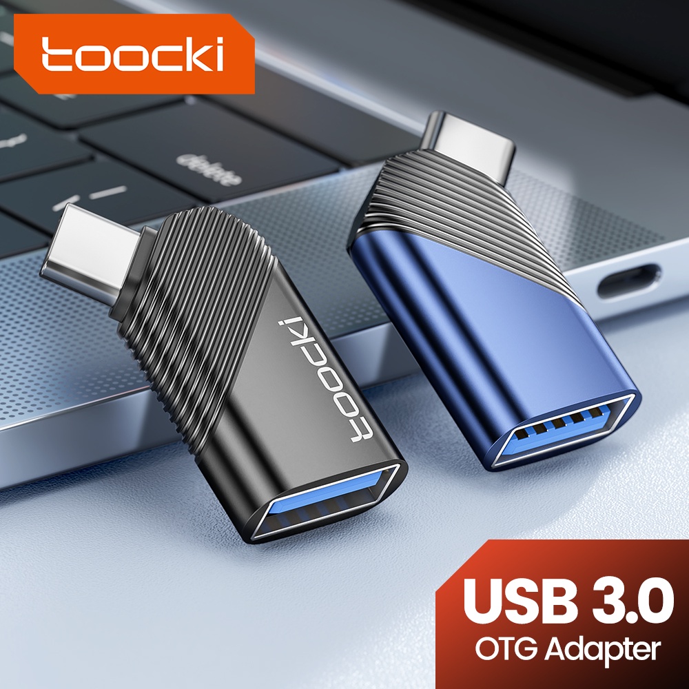 Toocki OTG อะแดปเตอร์แปลงข้อมูล USB 3.0 Type C เป็น USB ตัวเมีย ชาร์จเร็ว