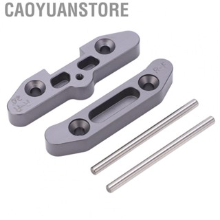 Caoyuanstore RC Swing Arm Fixing Block Metal Swing Arm Reinforcement Piece Aluminum Alloy for 1/16  Off Road Vehicle