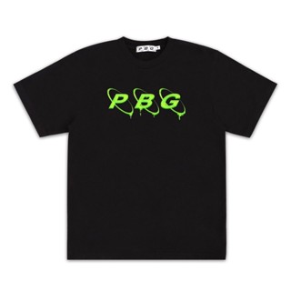 พร้อมส่ง  PBG LIME LOGO T-SHIRT การเปิดตัวผลิตภัณฑ์ใหม่ T-shirt