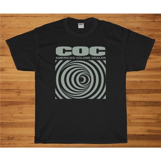 แฟชั่นใหม่ล่าสุด คอลูกเรือใหม่ เสื้อยืดลําลอง แขนสั้น พิมพ์ลายวงดนตรี Corrosion Of Conformity Concert Tour Heavy Metal ส