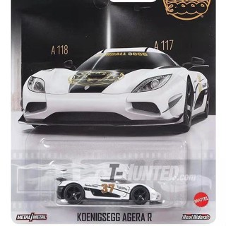 Hotwheels Hotwheels ชุดวัฒนธรรมความบันเทิง DMC55 เรโทร Cornice Agera Nissan Skyline