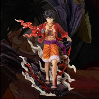 ฟิกเกอร์อนิเมะ One Piece Luffy Monkey D. โมเดลฟิกเกอร์ PVC รูปลูฟี่ ขนาด 28 ซม. ของเล่นสะสม สําหรับเด็ก