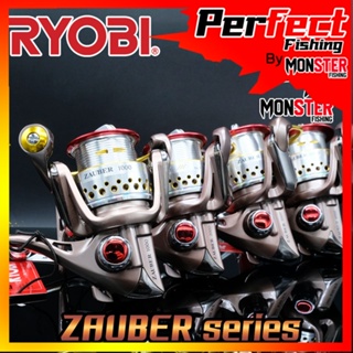 รอกตกปลา รอกสปิน รอก Ryobi zauber มี เบอร์ 1000 /2000 /3000 /4000 ของแท้ Japan