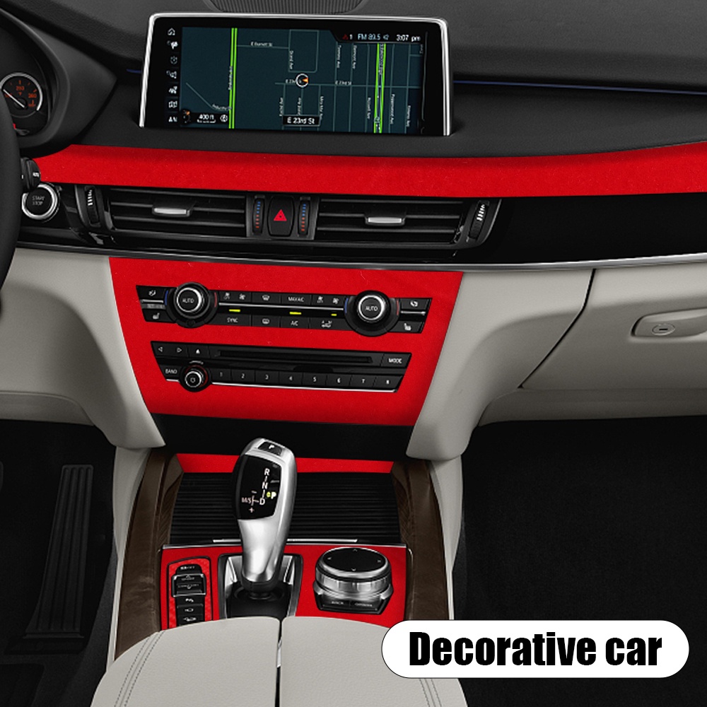 ผ้าสักหลาด มีกาวในตัว ขนาด 40 * 148 ซม. / สติกเกอร์ตกแต่งภายในรถยนต์ / ซับกล่องเครื่องประดับ / ซับในลิ้นชักกํามะหยี่นุ่ม สีดํา สีเทา สีแดง / ผ้าสักหลาดงานฝีมือ DIY - รูปที่ 2