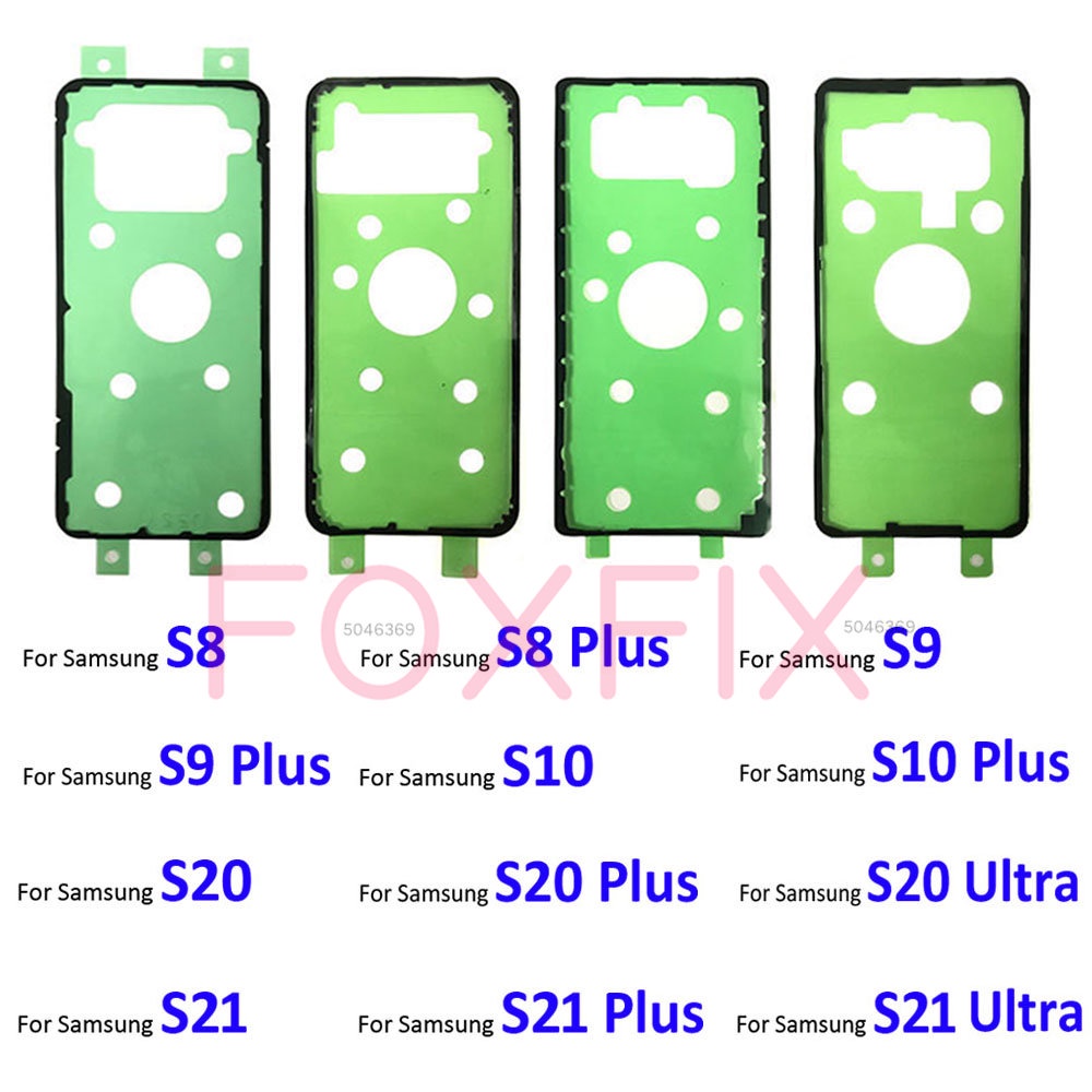 สติกเกอร์เทปกาวติดแบตเตอรี่ กันน้ํา สําหรับ Samsung Galaxy S8 S9 S10 S10E S20 S21 S22 Plus Ultra Fe 