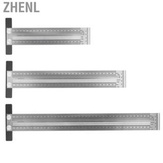 Zhenl Woodworking Marking T Rulers Positioning Scribing Ruler Gauge Carpenter MU