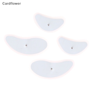 &lt;Cardflower&gt; แผ่นอิเล็กโทรด แบบเปลี่ยน สําหรับนวดกล้ามเนื้อหน้า ลดราคา 2 คู่