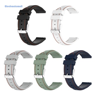 [ElectronicMall01.th] สายนาฬิกาข้อมือซิลิโคน 22 มม. สําหรับ Ticwatch Pro 3 Ticwatch Pro 3 LTE Sport Watch Band