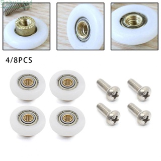 【Big Discounts】Pulley 19mm Wheel Diameter 4/8 Pcs Brass Center Stainless Steel Screws#BBHOOD