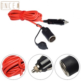 【ONCEMOREAGAIN】Adapter 12FT/3.6m Cable 12V 15A 1PCS Accessories Car Compatible Male Female Plug