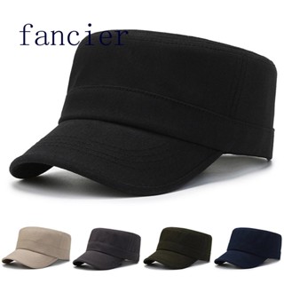 Fancier หมวกแก๊ปลําลอง ปรับขนาดได้ แฟชั่นฤดูใบไม้ร่วง และฤดูร้อน สไตล์วินเทจ สําหรับผู้ชาย