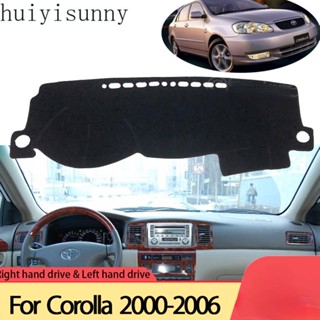 Hys แผ่นแดชบอร์ด กันลื่น อุปกรณ์เสริม สําหรับ Toyota Corolla E120 E130 2000 2001 2002 2003 2004 2005 2006 2007