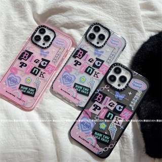 เคสโทรศัพท์มือถือ แบบนิ่ม ลาย BLACKPINK สําหรับ iPhone 14 13 12 11 X XR