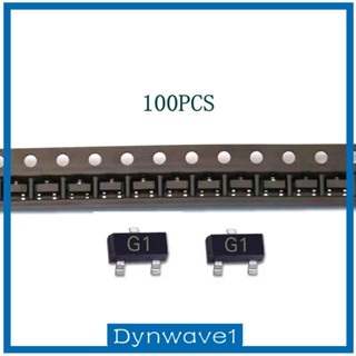 [Dynwave1] ทรานซิสเตอร์ SMD MMBT5551LT1G สําหรับบอร์ดวงจรซ่อมเสียง วิดีโอ 100 ชิ้น