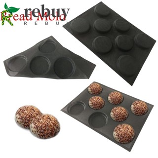 REBUY Non Stick Perforated Hamburger Hamburger Bread Bakery Forms Bread Molds