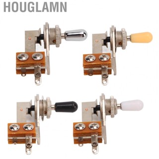 Houglamn 3 Way Toggle Switch  L Shaped Pickup Selector Compact Size for LP Electric Guitars