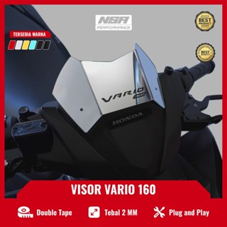 Visor VARIO 160 WINDSHIELED VARIO 160 CBS อะคริลิค ไม่ใช่พลาสติก ที่แตกง่าย