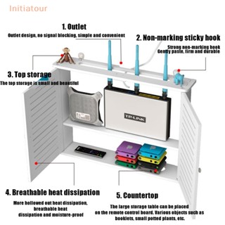 [Initiatour] กล่องเก็บสายไฟ เราเตอร์ Wifi ไร้สาย ขนาดใหญ่