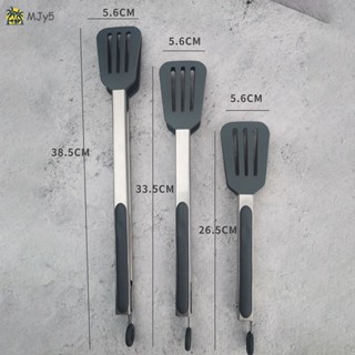 ที่คีบอาหาร สเตนเลส ซิลิโคน กันลื่น เครื่องมือทําอาหาร สลัด เครื่องมือบาร์บีคิว อุปกรณ์ครัว