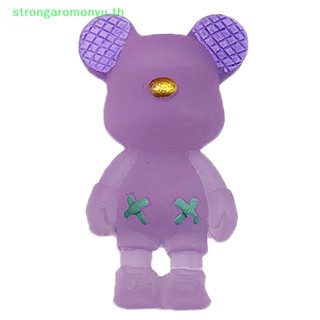 Strongaromonyu กิ๊บติดผมเรซิ่น เรืองแสง ลายการ์ตูนหมี DIY