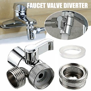 New Switch Faucet Adapter Sink Splitter Diverter Valve Water Tap Connector