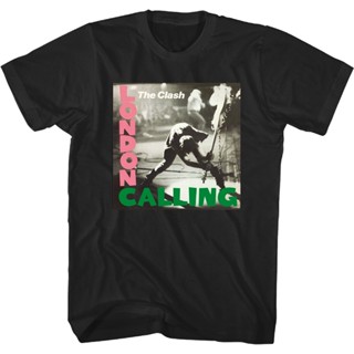 เสื้อยืด พิมพ์ลาย London Calling The Clash